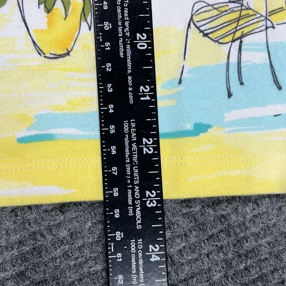 ALFRED DUNNER Shirt Women XL Scenic Lace Knit Top Beach Vacation 3/4 Sleeve READ - Picture 13 of 14